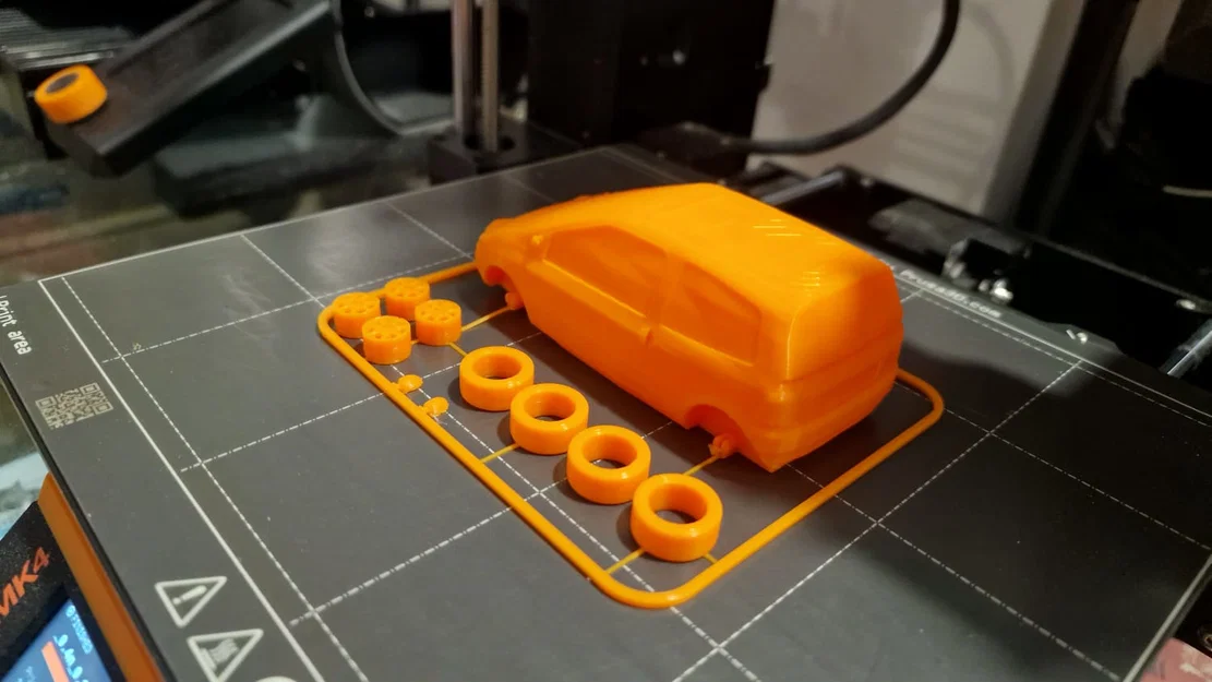 Mô hình lắp ráp Renault Twingo Kit Card cho người yêu xe - Image 4