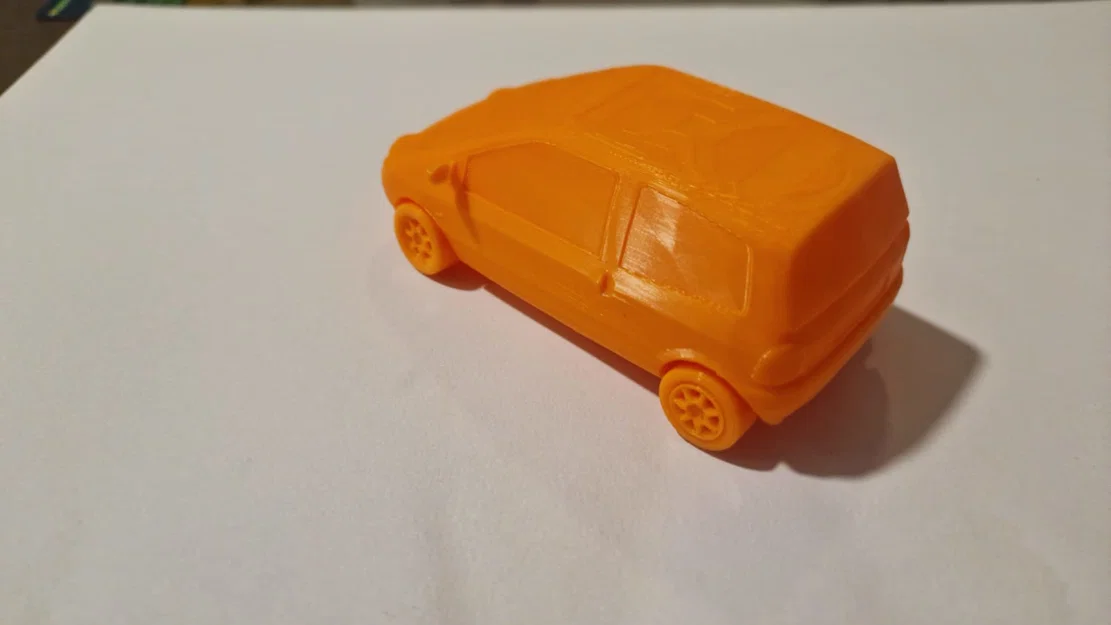 Mô hình lắp ráp Renault Twingo Kit Card cho người yêu xe - Image 6