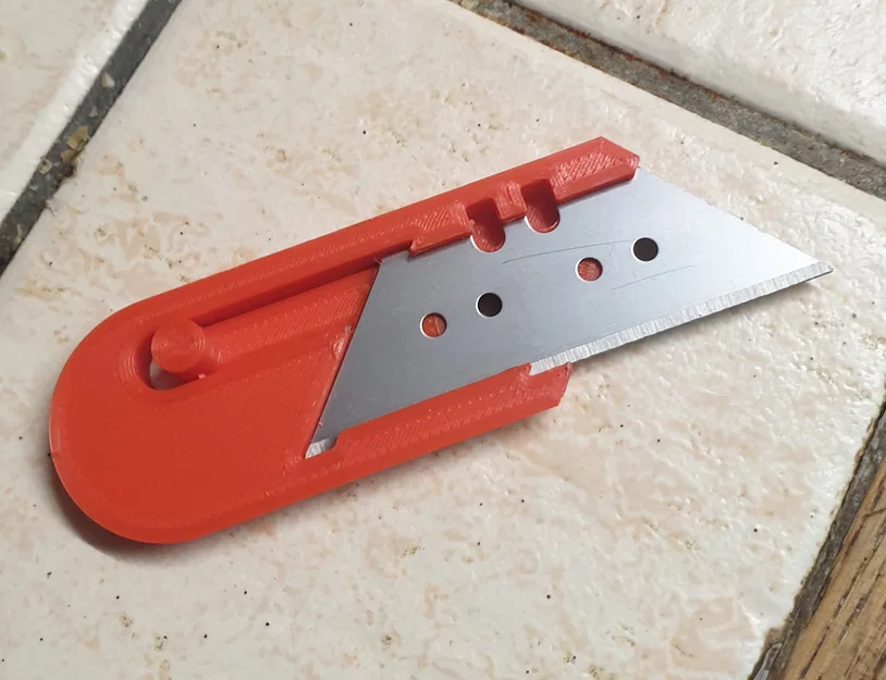 Dao rọc giấy in 3D tiện ích không cần ốc vít - Image 3