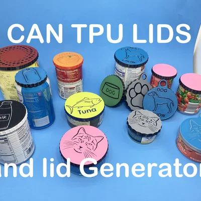 Can TPU Lid Generator – Trình tạo nắp lon TPU tuỳ chỉnh