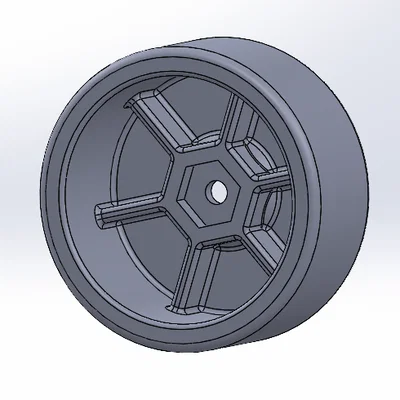 Bánh xe RC Drift 1/10 - File 3D tự thiết kế cho xe điều khiển từ xa