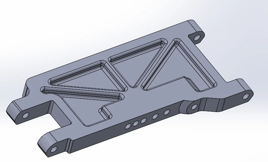 Cánh tay đòn in 3D cho xe điều khiển Traxxas Slash 4x4 - Image 1