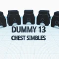 Bộ phụ kiện biểu tượng ngực (Chest Symbols) cho Dummy 13 - Thumbnail 1