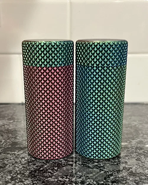 Hộp Xoay Vân Nhám (Knurled Twist Container) - Fidget Toy - Image 1