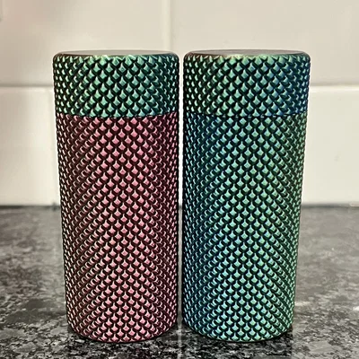 Hộp Xoay Vân Nhám (Knurled Twist Container) - Fidget Toy