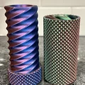 Hộp Xoay Vân Nhám (Knurled Twist Container) - Fidget Toy - Thumbnail 2