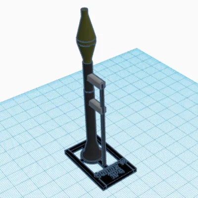 Mô hình súng phóng lựu RPG cho Dummy 13 độc đáo