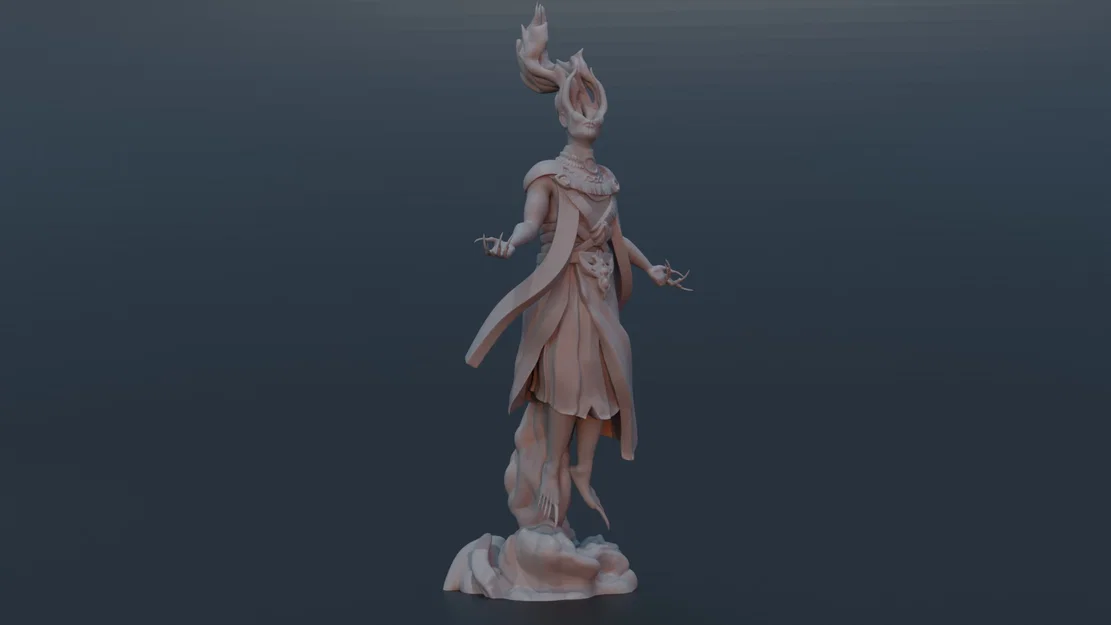 Mô hình 3D Ashiok nhân vật Planeswalker trong Magic: The Gathering - Image 2