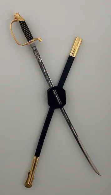 Giá treo tường kiếm USMC NCO (USMC NCO Sword Wall Mount) - Image 1
