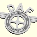 Huy hiệu logo DAF vintage (OpenSCAD) - Thumbnail 2