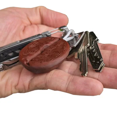 Móc khóa hạt cà phê (Coffee bean keychain)