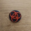 Bánh xe đùn nhựa biểu tượng Biohazard cho máy in Bambu Lab A1/A1 Mini - Thumbnail 3