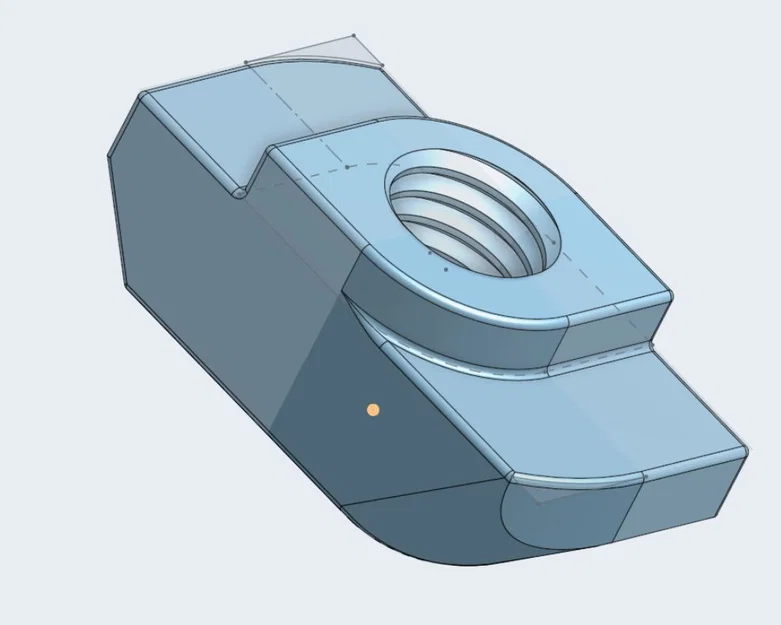 Đai ốc Hammermutter 8mm M5 / Hammer Nut (T-Nut) rãnh 8mm M5 - Image 1