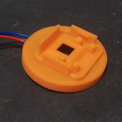 Ốp che mount camera Raspberry Pi dạng khớp nối kèm ring light