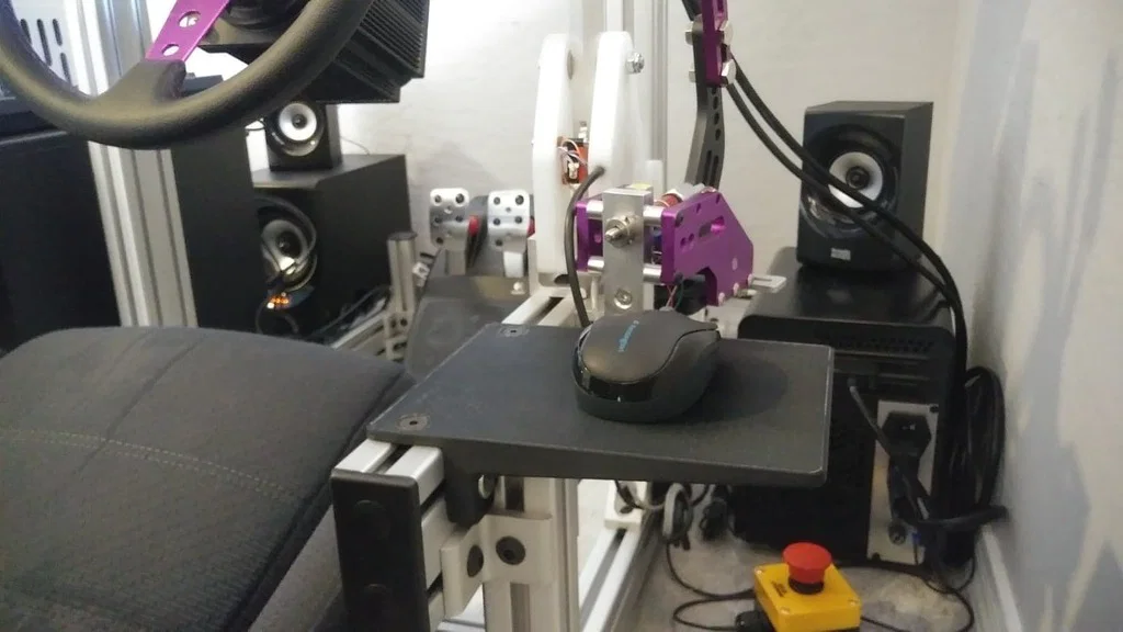 Tấm đỡ lót chuột cho sim racing rig dùng 15 series extrusion - Image 1