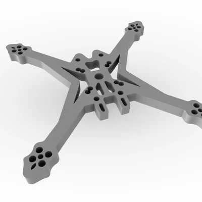 Khung Crux35 Frame - Độ cứng zin & dùng ốc zin