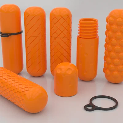 Hộp đựng dạng viên thuốc (Pill style container)