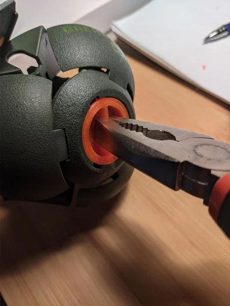 Nắp đáy thay thế cho lựu đạn M67 Airsoft spring - Image 8