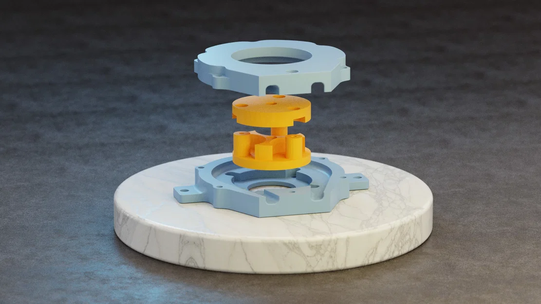 Peristaltic Pump _ Nema 17 _ 608 Bearings (Bơm nhu động) - Image 1