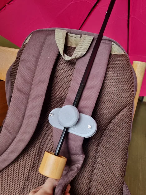Giá đỡ ô (dù) gắn balo (Umbrella holder) - Image 1