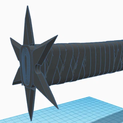 Mô hình Gravity Katana in 3D cực chất với cơ chế tự bung lưỡi