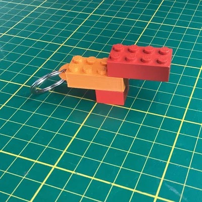 Móc khóa Lego Brick 2x4