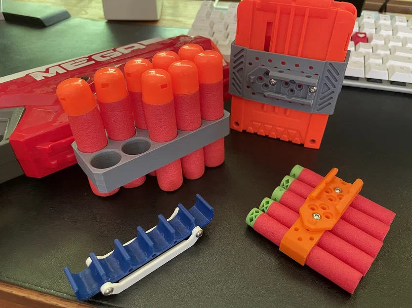 Giá giữ đạn Nerf tham số (Parametric Nerf Dart Holder) - Image 1