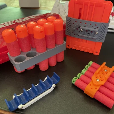 Giá giữ đạn Nerf tham số (Parametric Nerf Dart Holder)