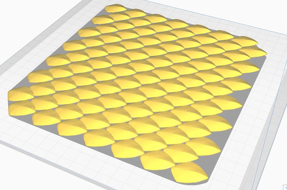 Giáp Vảy (Scale Mail) để in lên vải/tulle - Image 1