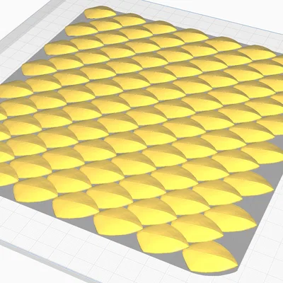 Giáp Vảy (Scale Mail) để in lên vải/tulle