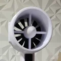 Tự làm quạt phản lực cầm tay Jet Fan Brushless siêu mạnh - Thumbnail 4