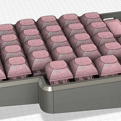 Case bàn phím typeractive lily58 MX