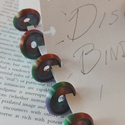 Disc binder (disc đóng gáy sổ DIY)