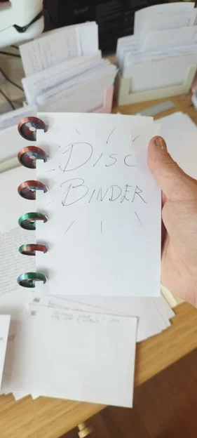 Disc binder (disc đóng gáy sổ DIY) - Image 2