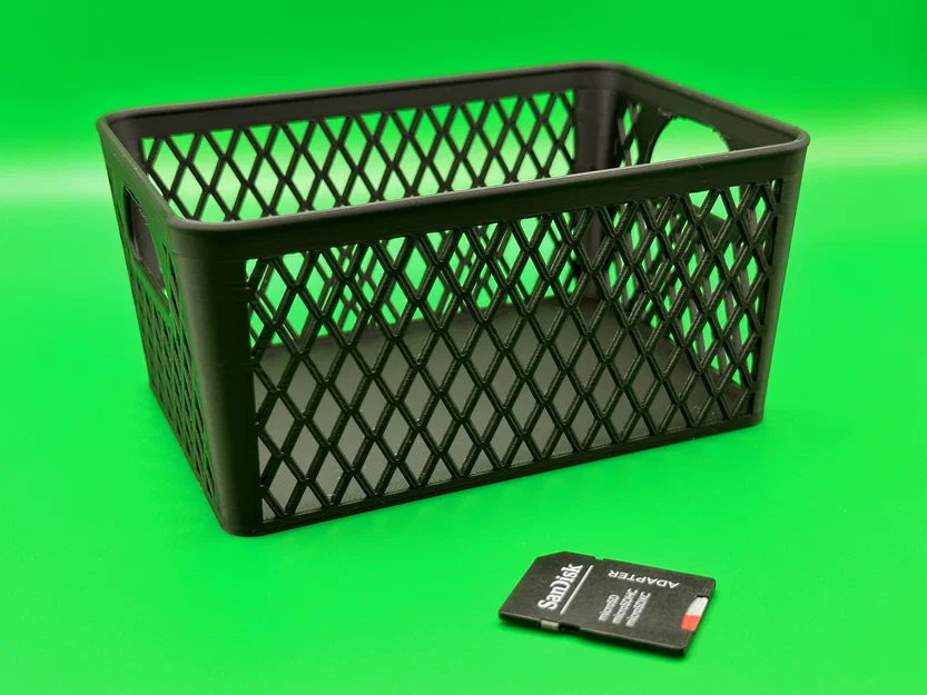 Giỏ Họa Tiết Kim Cương - Kiểu No.3 - Image 3