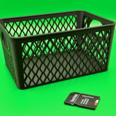 Giỏ Họa Tiết Kim Cương - Kiểu No.3