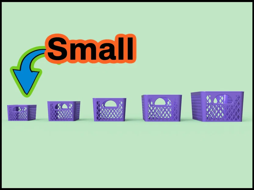 Giỏ Họa Tiết Kim Cương - Kiểu No.3 - Image 4