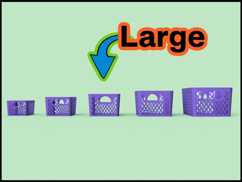 Giỏ Họa Tiết Kim Cương - Kiểu No.3 - Image 7