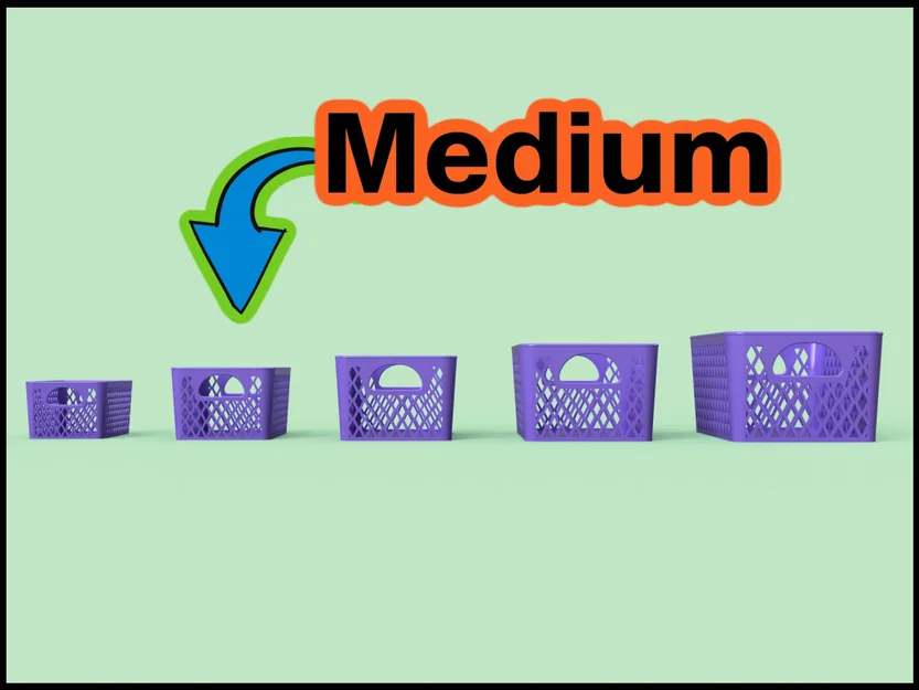 Giỏ Họa Tiết Kim Cương - Kiểu No.3 - Image 8