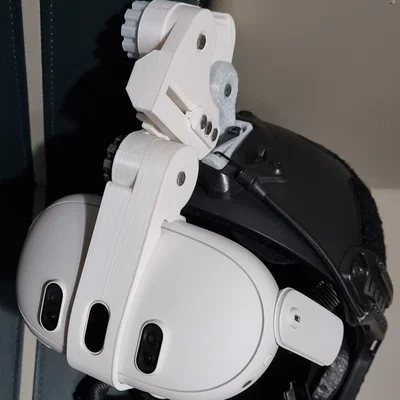 Ngàm gắn nón cho Quest (Quest Helmet Attachment)