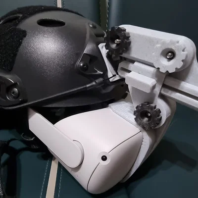 Ngàm gắn nón cho Quest (Quest Helmet Attachment)