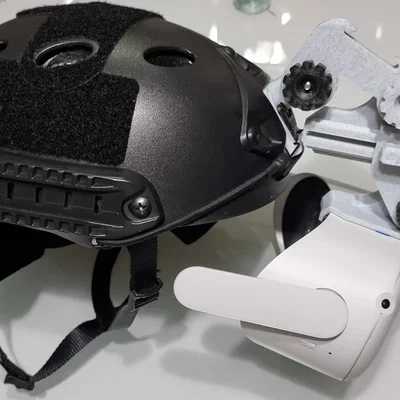 Ngàm gắn nón cho Quest (Quest Helmet Attachment)