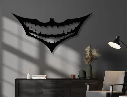Mô hình trang trí tường Bat Smile - Điểm nhấn cá tính cho ngôi nhà - Image 1