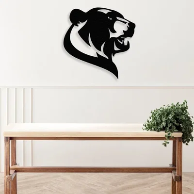 Bear Wall Art: Mẫu trang trí 3D hình đầu gấu treo tường cực chất