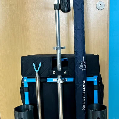 Züca LG cart - giá đỡ dù & retriever