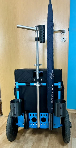 Züca LG cart - giá đỡ dù & retriever - Image 4