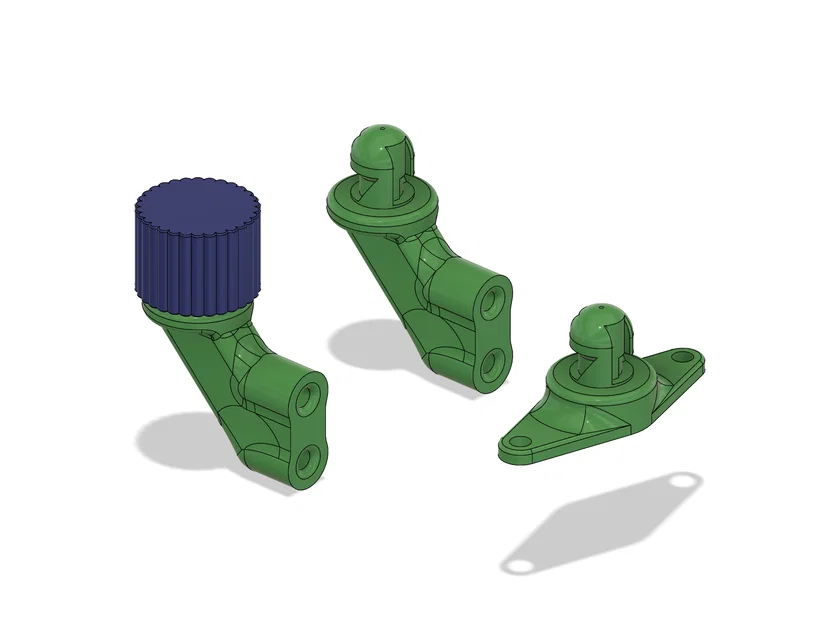 Ngàm Twist lock clipless cho Arrma Typhon (+ bản Universal RC) - Image 1