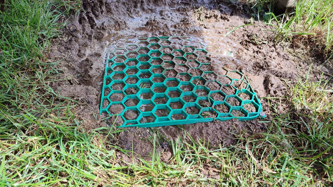 Rasengitter/lawn grid 280mm cho robot cắt cỏ (robot lawn mower) - Image 2