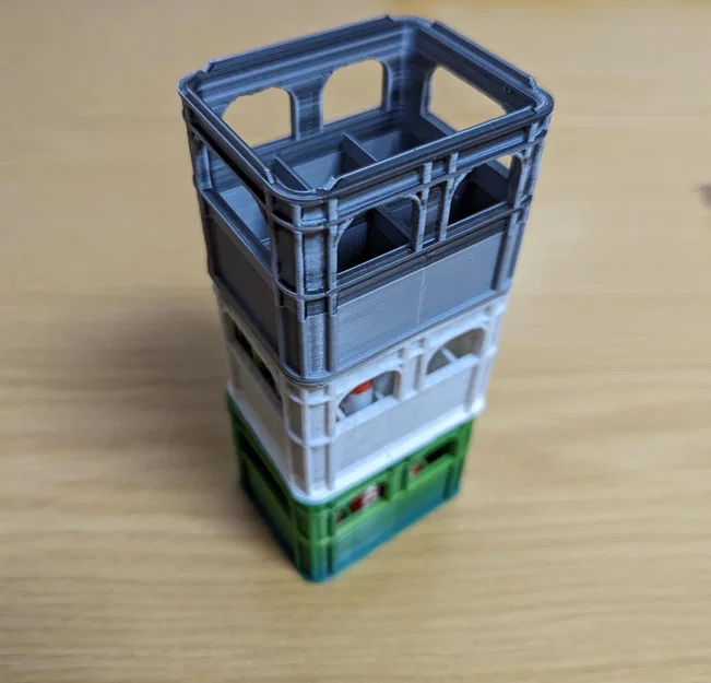 Thùng Beer Crate Đựng Pin Xếp Chồng Được (Actually Stackable Batteries Beer Crate) - Image 1