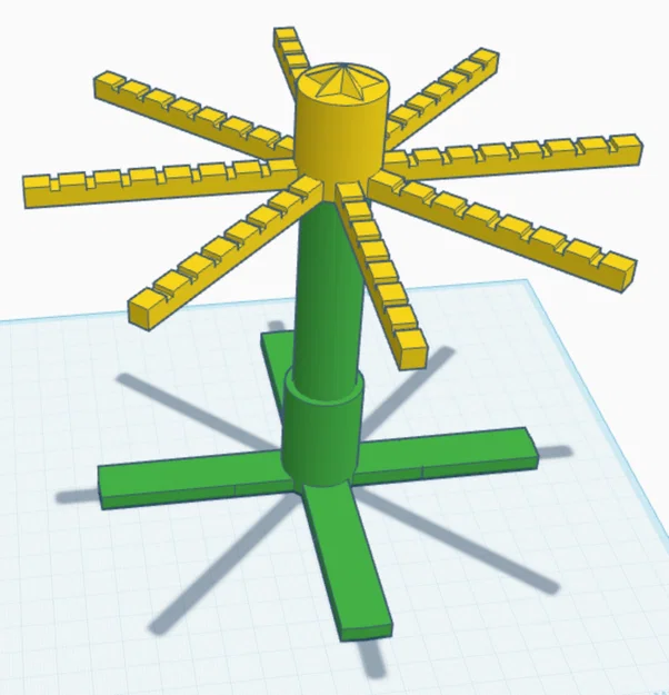 Kệ móc khóa xoay – Organizer in 3D - Image 1